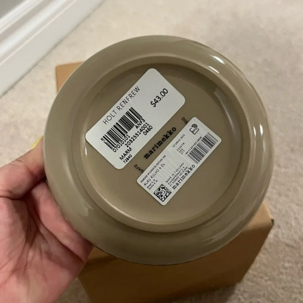 MARIMEKKO Bowl Brand New Home dinnerware Gift - Picture 3 of 4